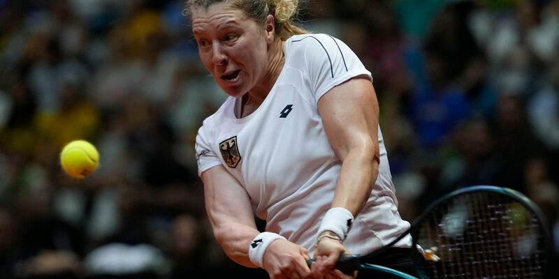 Anna-Lena Friedsam unterlag Beatriz Haddad Maia in drei Sätzen. - Foto: Andre Penner/AP/dpa