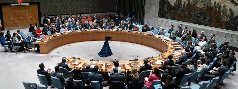 Mitglieder des Sicherheitsrats der Vereinten Nationen. - Foto: Craig Ruttle/AP/dpa