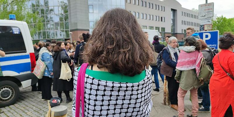 Palästina-Kongress am 12.04.2024 - Foto: über dts Nachrichtenagentur