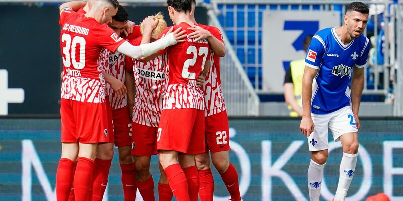 Der Abstieg aus der Bundesliga ist für Klaus Gjasula und die Darmstädter kaum noch abzuwenden. - Foto: Uwe Anspach/dpa