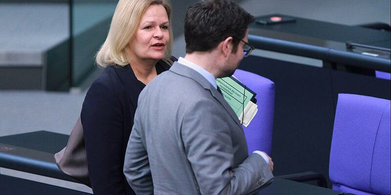 Nancy Faeser und Marco Buschmann (Archiv) - Foto: über dts Nachrichtenagentur