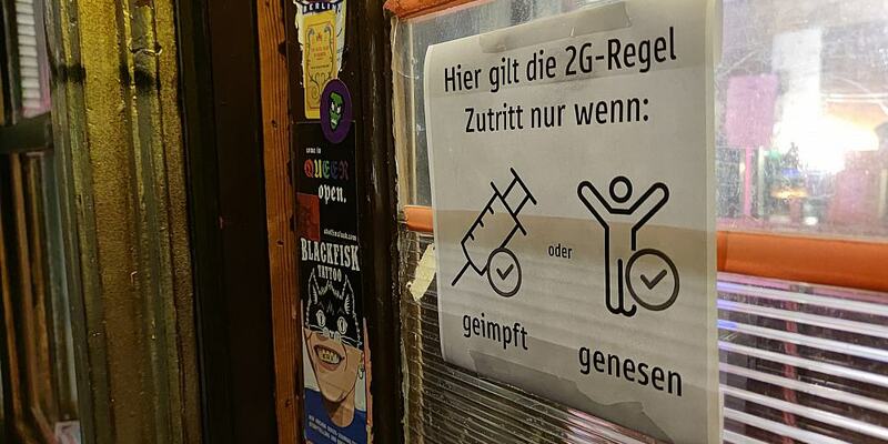 2G-Regel während der Corona-Pandemie (Archiv) - Foto: über dts Nachrichtenagentur
