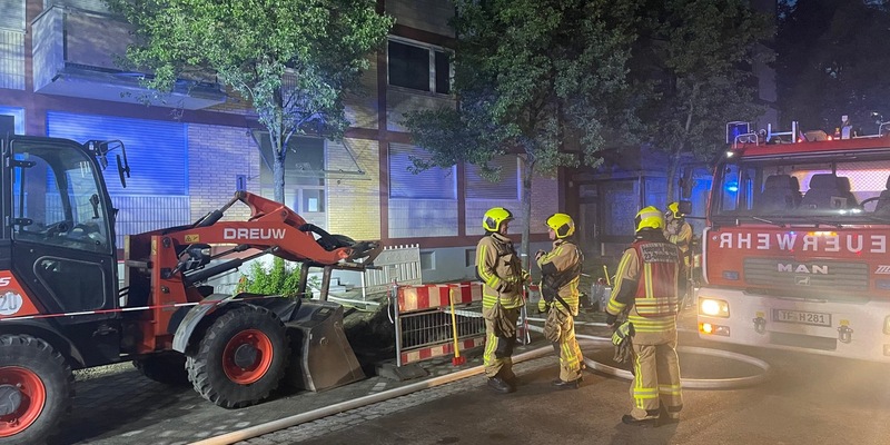 FW-Stolberg: Drei Verletzte bei Wohnungsbrand - Foto: presseportal.de