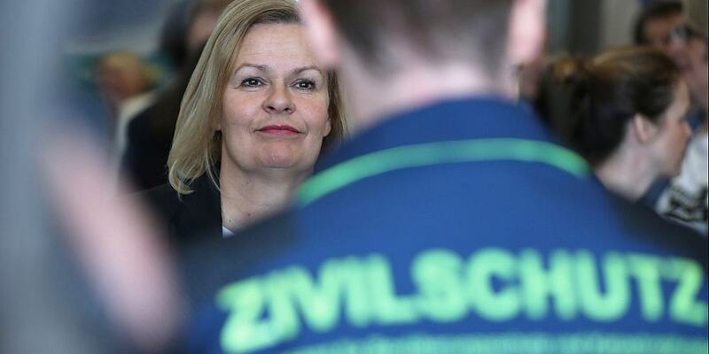 Nancy Faeser informiert sich über Zivilschutz (Archiv) - Foto: über dts Nachrichtenagentur