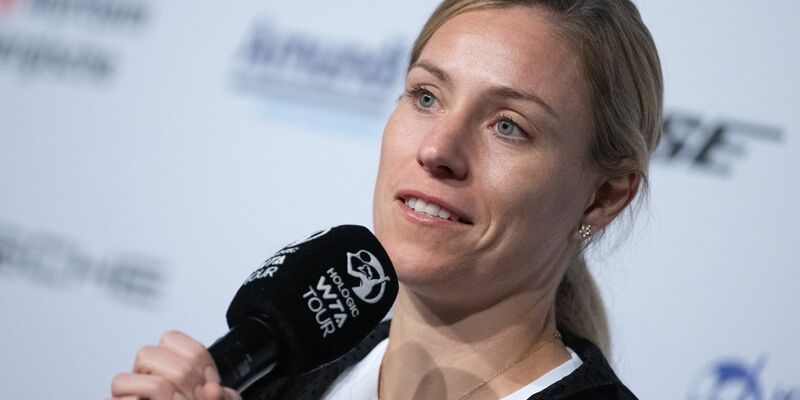 Tennisspielerin Angelique Kerber stand vor ihrem Stuttgart-Auftritt Rede und Antwort. - Foto: Marijan Murat/dpa
