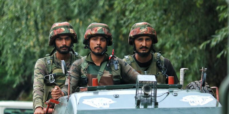 Soldaten der indischen Armee im Einsatz (Symbolbild). - Foto: Firdous Nazir/eyepix/ZUMA/dpa