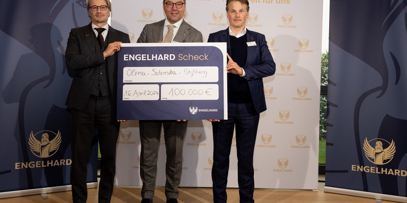 Engelhard spendet 100.000 Euro an die Ukraine / Ukrainischer Botschafter vor Ort in Niederdorfelden - Foto: presseportal.de