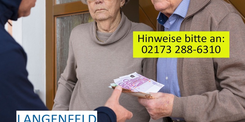 POL-ME: Falscher Bankmitarbeiter betrügt Langenfelder um mehrere Tausend Euro - Langenfeld - 2404067 - Foto: presseportal.de