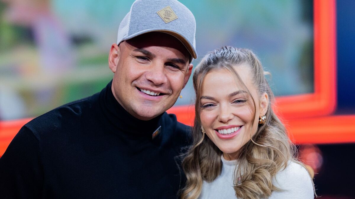 Pietro Lombardi und seine Verlobte Laura Maria Rypa. - Foto: Rolf Vennenbernd/dpa