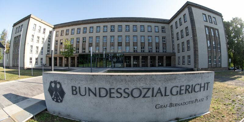 Das Bundessozialgericht in Kassel. - Foto: Swen Pförtner/dpa