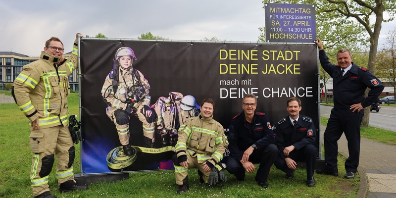 FW-KLE: Kannst Du eine Retterin oder ein Retter sein? Der Löschzug Kleve lädt zum Mitmachen ein. - Foto: presseportal.de