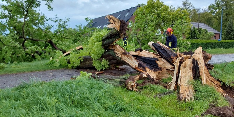 FFW Schwalmtal: Unwetterfront zog kurzzeitig über Schwalmtal - Foto: presseportal.de