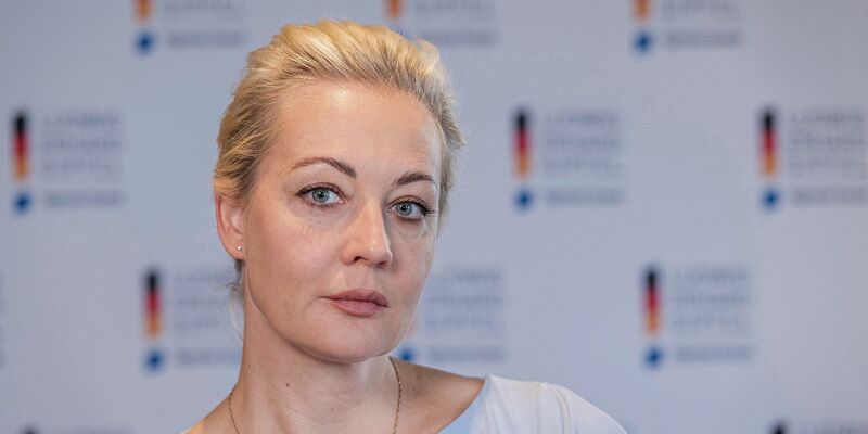 Julia Nawalnajas warnt vor der Unberechenbarkeit des Kremlchefs. - Foto: Peter Kneffel/dpa