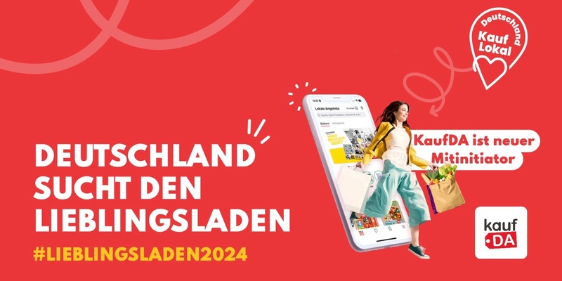 Die Kauf Lokal-Kampagne begrüßt Bonial mit seiner Plattform kaufDA als neuen Mitinitiator - Foto: presseportal.de