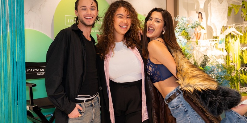 #GNTM-Kandidatin Grace ist Kampagnengesicht von Intimissimi und zu Gast im Münchner Store - Foto: presseportal.de
