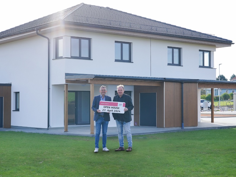 HARTL HAUS: OpenDay für Doppelhaus - Foto: HARTL HAUS über pressetext.de