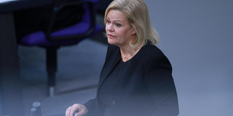 Nancy Faeser (Archiv) - Foto: über dts Nachrichtenagentur