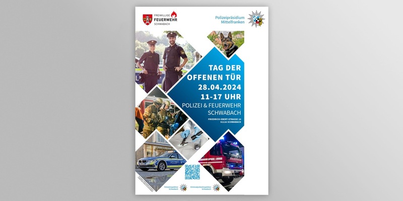 POL-MFR: (407) Tag der offenen Tür der Polizei und Feuerwehr Schwabach - Foto: presseportal.de