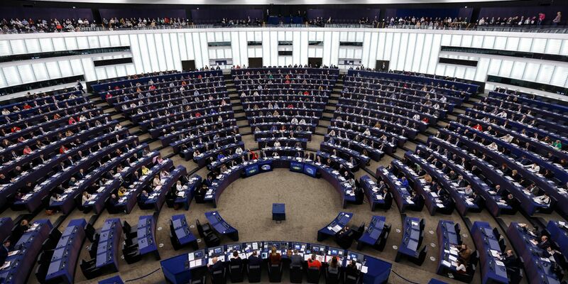 Das Europäische Parlament in Straßburg - am 9. Juni findet in Deutschland die Europawahl statt. - Foto: Jean-Francois Badias/AP/dpa