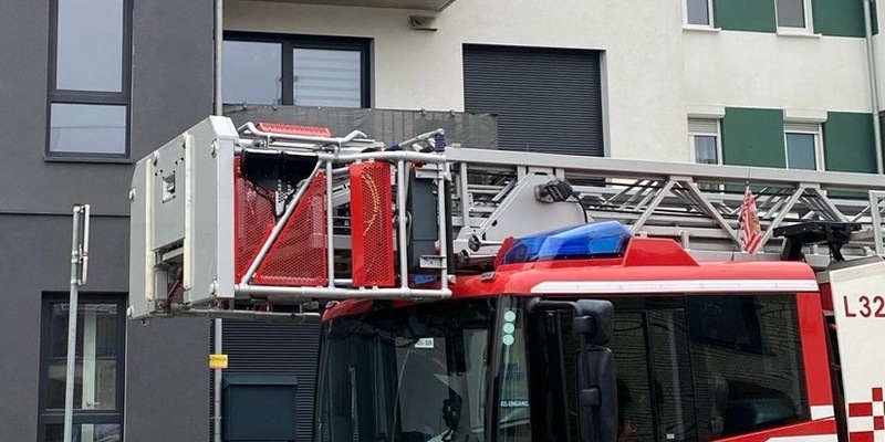 FW-HB: Kellerbrand / Zwei Personen und zwei Katzen gerettet - Foto: presseportal.de