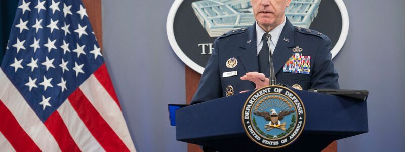 «Am 22. April verübten mit dem Iran verbündete Milizen zwei erfolglose Angriffe auf US-Streitkräfte im Irak und in Syrien», sagt Pentagon-Sprecher Pat Ryder in Washington. - Foto: Kevin Wolf/AP/dpa