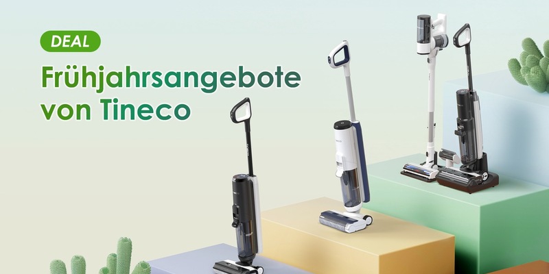 Der April bringt Frische ins Spiel: April Deals von Tineco - Foto: presseportal.de