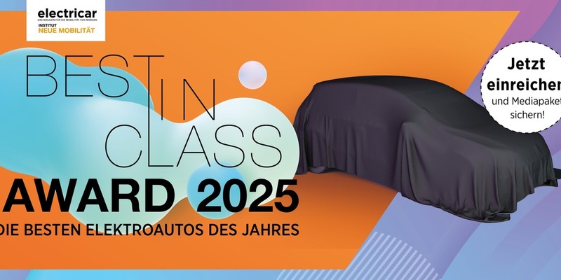 BEST IN CLASS: electricar und Institut Neue Mobilität küren die besten Elektroautos des Jahres - Foto: presseportal.de