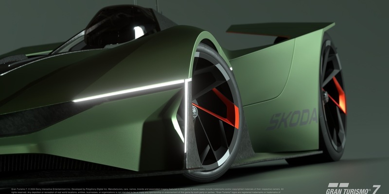 Škoda in der Gran Turismo-Simulation: Exklusive Designstudie Škoda Vision Gran Turismo geht in beliebtem Video-Rennspiel an den Start - Foto: presseportal.de