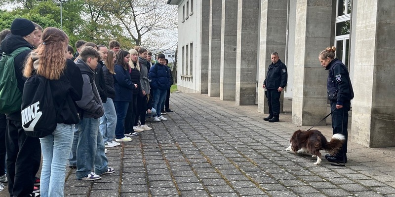 LPI-NDH: Boys- und Girlsday in der Landespolizeiinspektion Nordhausen - Foto: presseportal.de