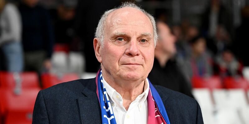 Bayern-Ehrenpräsident Uli Hoeneß sieht keinen Grund für eine Aussprache mit Sportvorstand Max Eberl. - Foto: Ulrich Gamel/Bildagentur kolbert-press/dpa