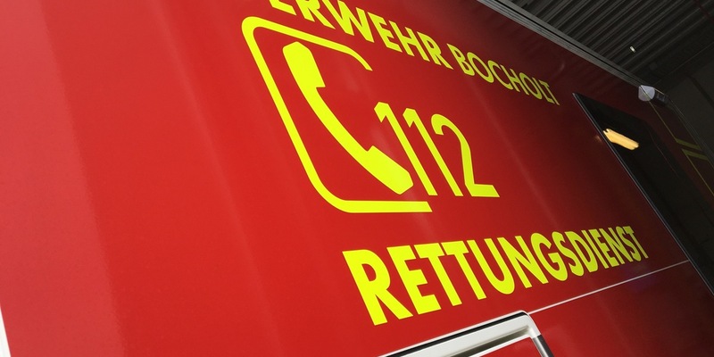 FW Bocholt: Verkehrsunfall in Lowick - Foto: presseportal.de