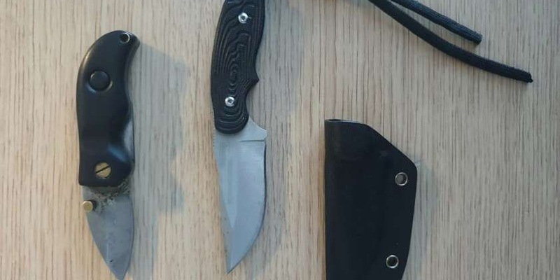 BPOL NRW: 46-Jähriger flüchtet - Bundespolizisten stellen Messer und bunten Strauß Drogen sicher - Foto: presseportal.de