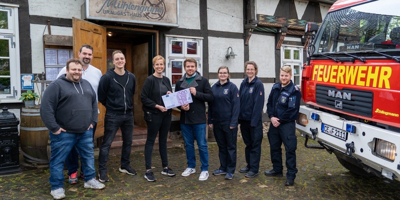 FW Flotwedel: Großzügige Spende - Mühlengrund unterstützt Jugendfeuerwehr Wienhausen - Foto: presseportal.de