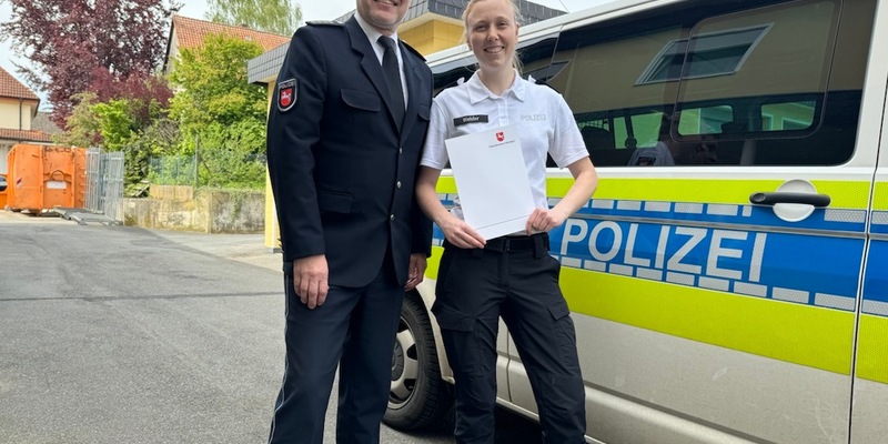 POL-HI: Neue Leiterin des Polizeikommissariats Elze offiziell in das Amt eingeführt- Polizeihauptkommissarin Kim Wehfer übernimmt die Funktion - Foto: presseportal.de