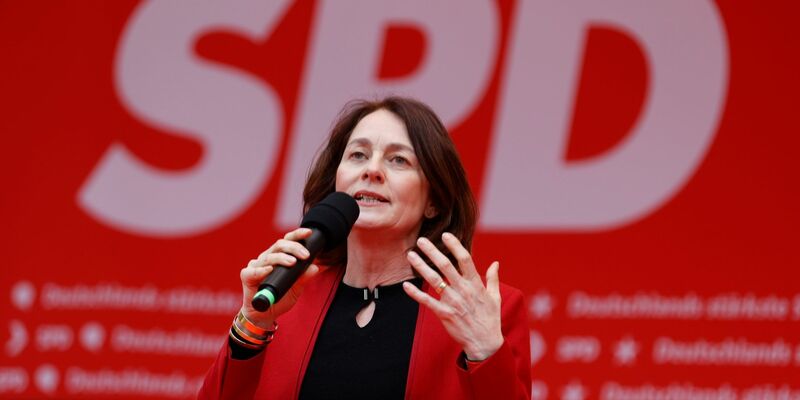 Die Spitzenkandidatin der SPD für die Europawahl: Katarina Barley. - Foto: Georg Wendt/dpa