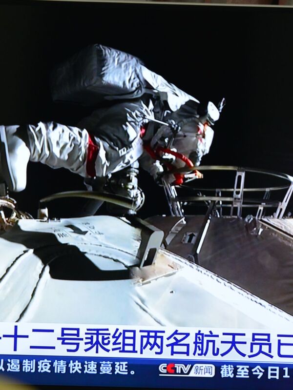 Ein halbes Jahr lang waren drei chinesische Astronauten im All - nun