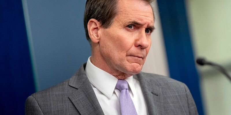 John Kirby, Sprecher des Nationalen Sicherheitsrates der USA. - Foto: Andrew Harnik/AP/dpa
