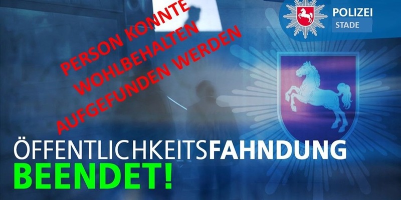 POL-STD: 14-jähriges Mädchen aus Himmelpforten vermisst - Vermisste wohlbehalten aufgefunden - Foto: presseportal.de