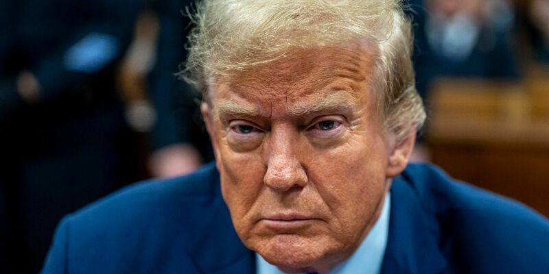 Donald Trump: «Ich denke, wir werden gewinnen. Und wenn wir nicht gewinnen, kommt es darauf an.» - Foto: Mark Peterson/POOL Redux Pictures/AP/dpa