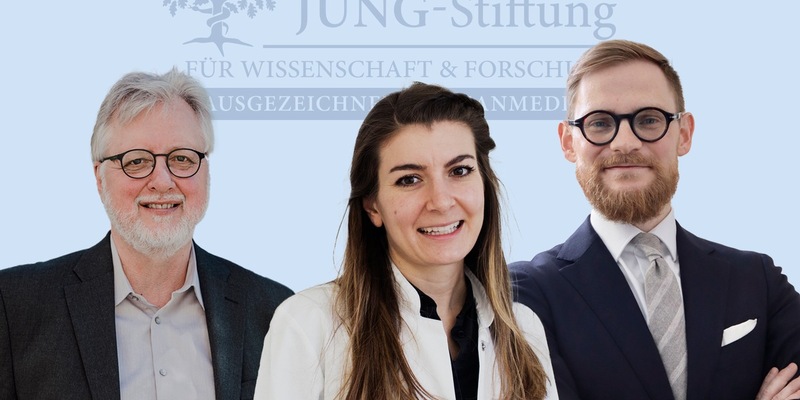 Medizin-Preisverleihung: Jung-Stiftung für Wissenschaft und Forschung setzt 2024 Schwerpunkt auf Nachwuchsförderung / Maximilian U. Friedrich, Christine Maria Poch, Rudolf Zechner werden heute geehrt - Foto: presseportal.de
