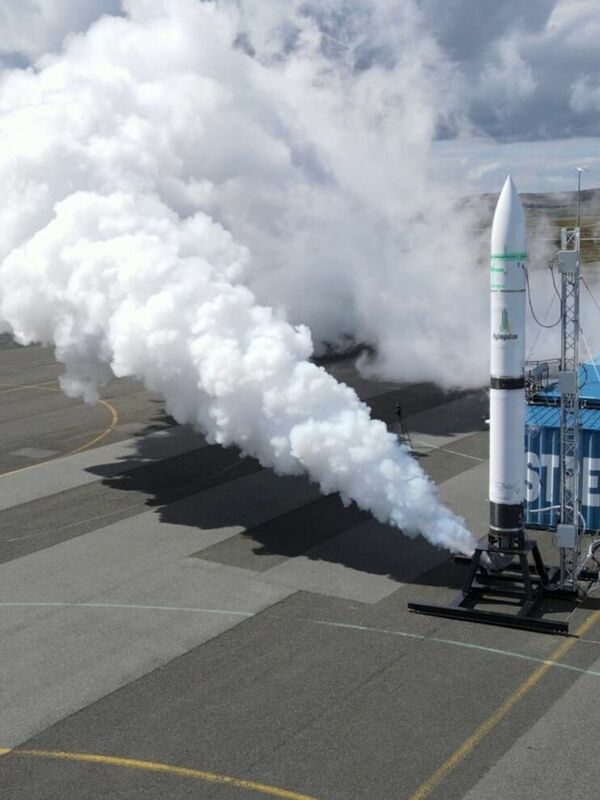 Ein deutsches Startup hat eine zwölf Meter lange Rakete entwickelt