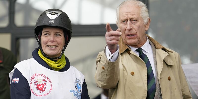 König Charles III. zeigte sich bei der Royal Windsor Horse Show. - Foto: Andrew Matthews/PA Wire/dpa