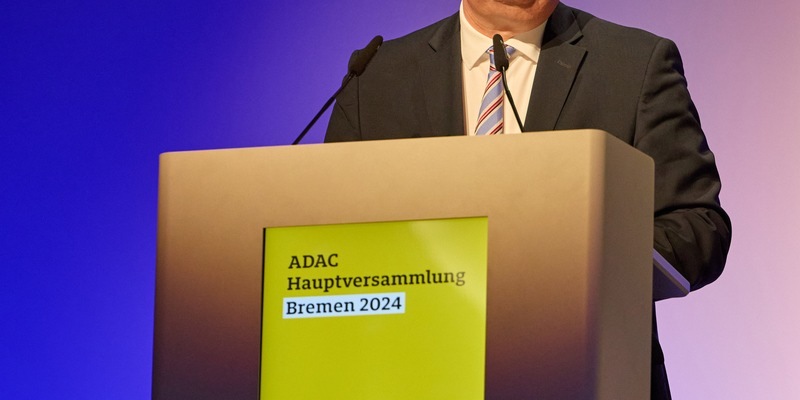 Der ADAC wächst weiter und investiert in bestehende und neue Services für Mitglieder / ADAC Hauptversammlung in Bremen / positives Jahresergebnis / neuer e-Charge-Partner - Foto: presseportal.de