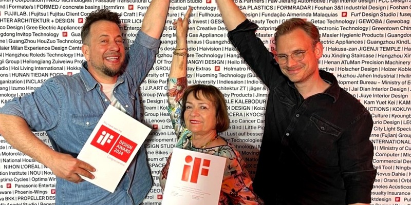 audibene GmbH auf Gala für Gewinn des iF Design Award 2024 gefeiert - Foto: presseportal.de