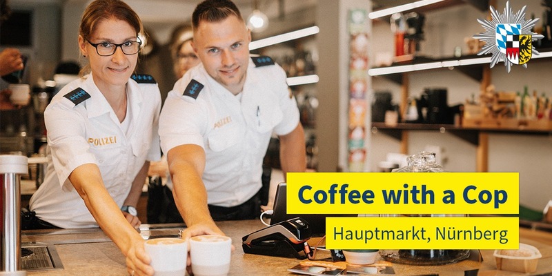 POL-MFR: (475) 'Coffee with a Cop' am Hauptmarkt - Foto: presseportal.de