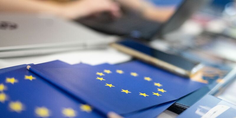 Im Vorfeld der Europawahl hat ein Bündnis aus Unternehmen aufgerufen, sich gegen Extremismus und Rassismus zu stellen. - Foto: Marijan Murat/dpa