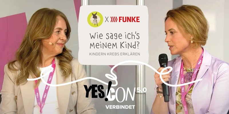 LÄSSIG x FUNKE auf der YES!CON 5.0/ Panel: Kindern Krebs erklären - Foto: presseportal.de