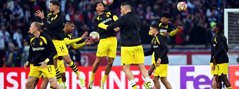 Der BVB geht in Paris mit der gleichen Startelf wie im Hinspiel auf den Platz. - Foto: Robert Michael/dpa