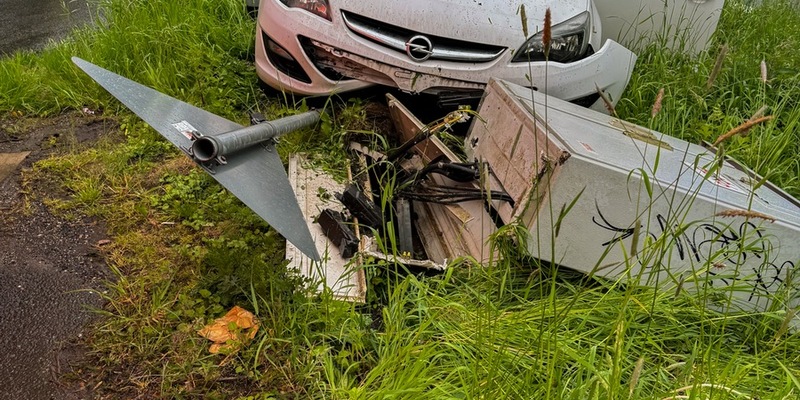 FW Wachtberg: Verkehrsunfall in Wachtberg-Villip - Foto: presseportal.de