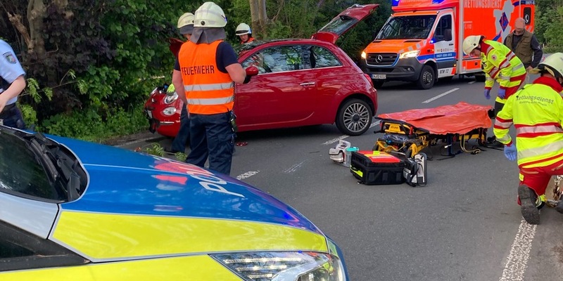FW-EN: Grill sorgt für verrauchte Wohnung & Verkehrsunfall mit einer Verletzten - Foto: presseportal.de